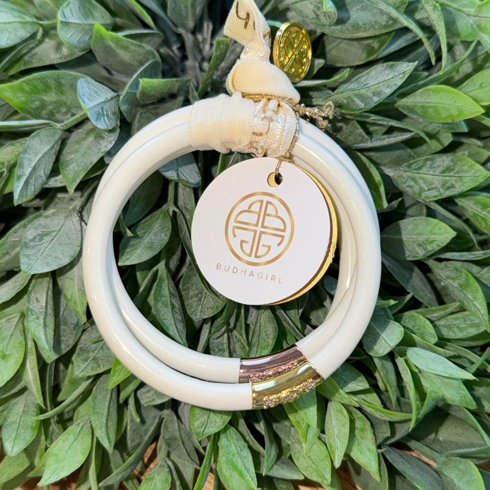 Budhagirl Ivory 3 Kings Bracelet Set NWT
